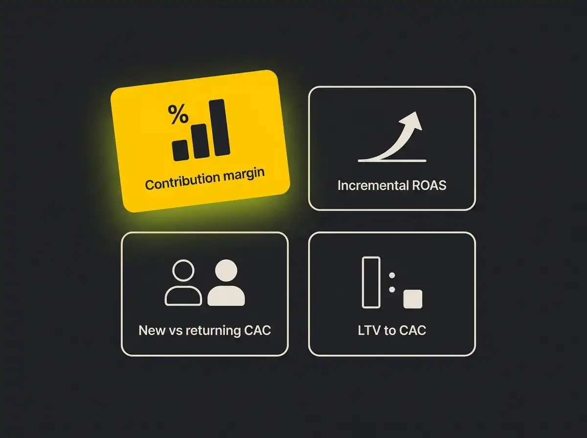 Four profit metrics every ecommerce PPC agency should report on monthly