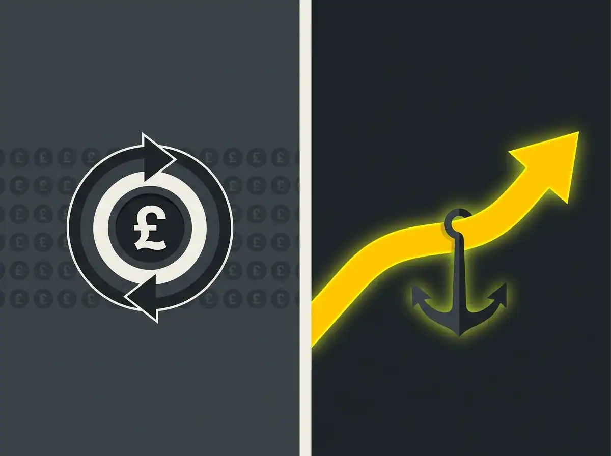 Split illustration comparing rented aggregator leads with owned organic search growth