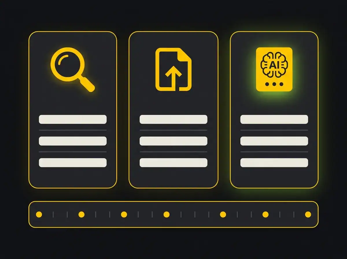 Three month UK SEO and AI search sprint plan with monthly goals and weekly check-in rhythm