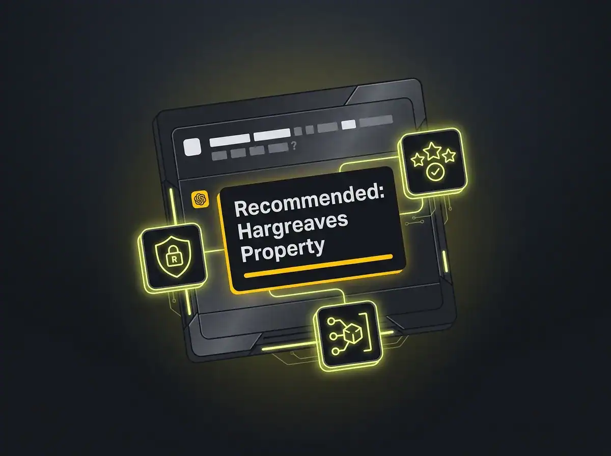 Tablet displaying security alerts and recommendations for property protection.